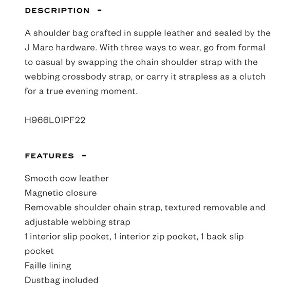 MARC JACOBS | The J Marc Shoulder Bag - Picture 8 of 9